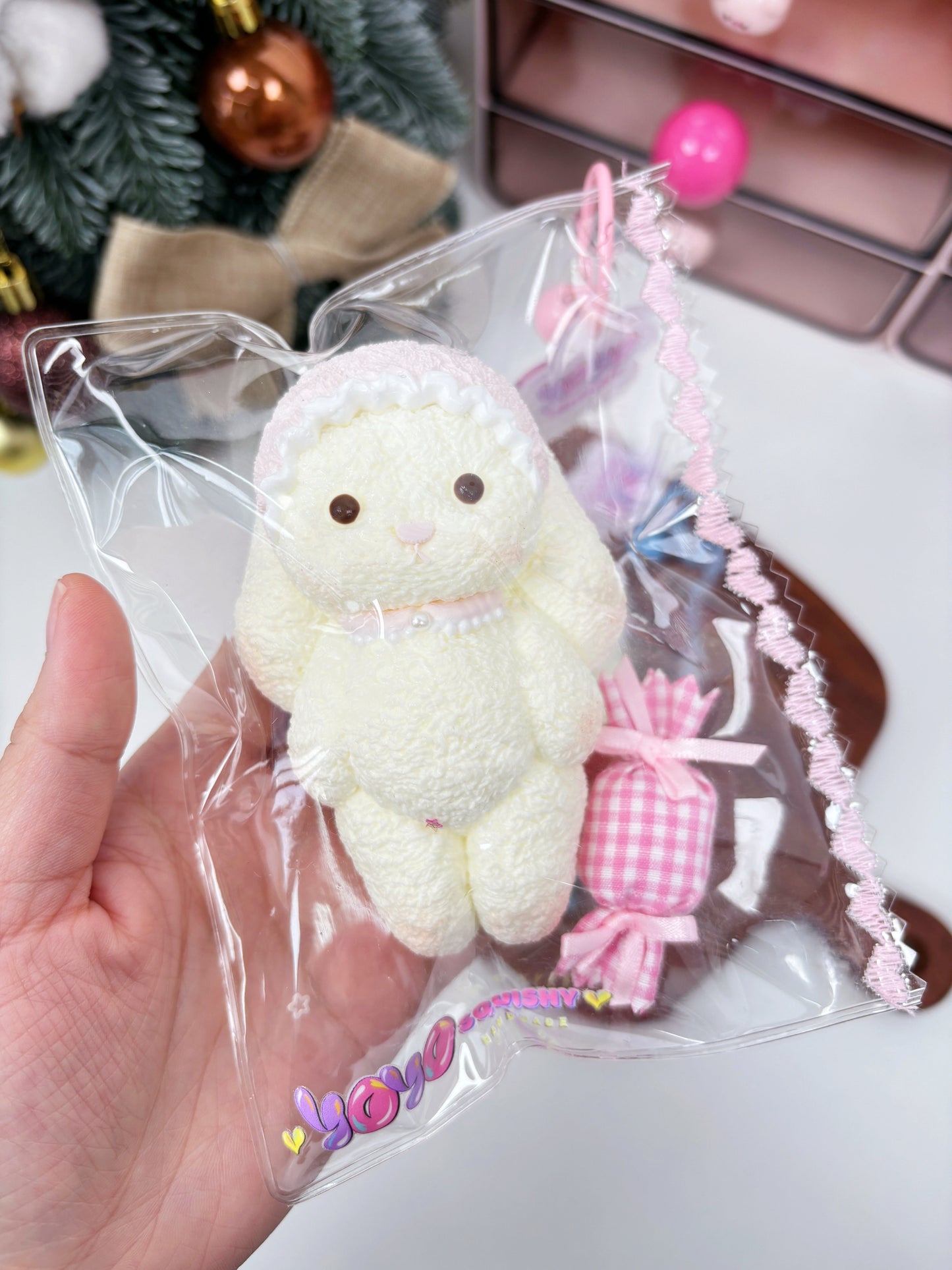 Lillian Bunny Taba Squishy Toy