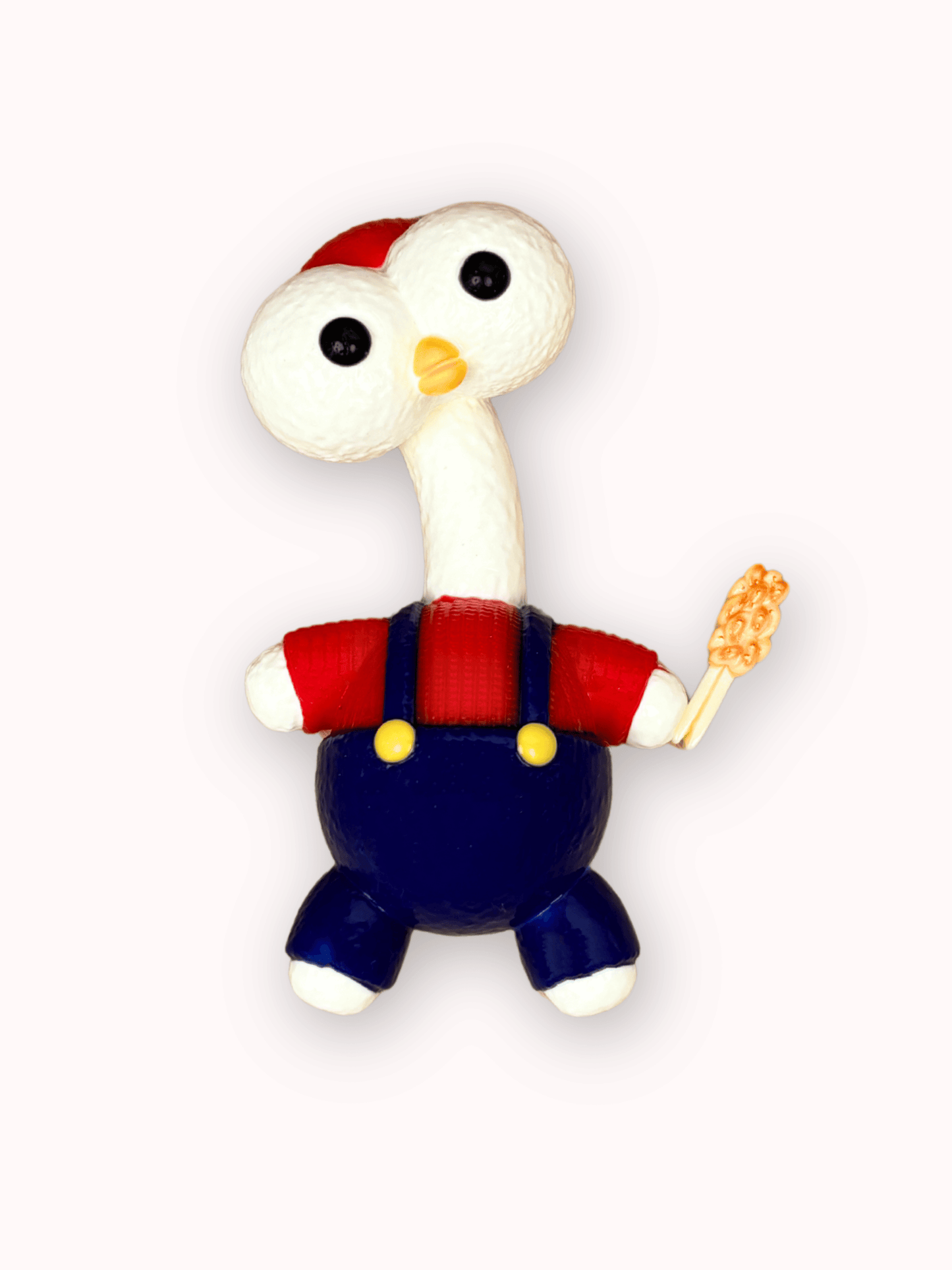 Overalls Duck Taba Squishy Toy
