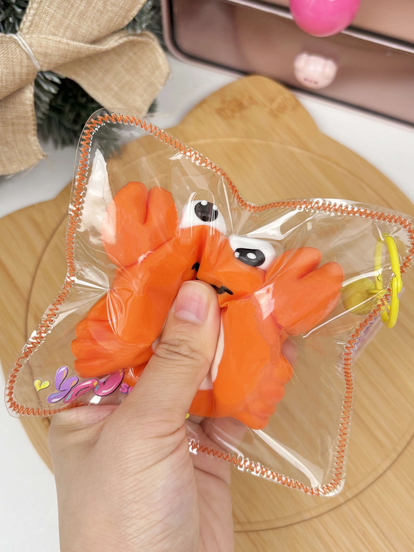Crab Taba Squishy Toy