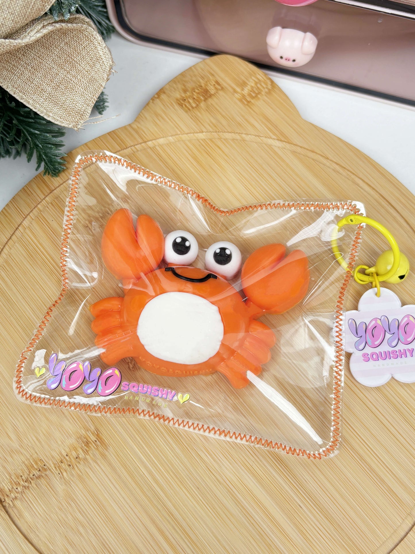 Crab Taba Squishy Toy