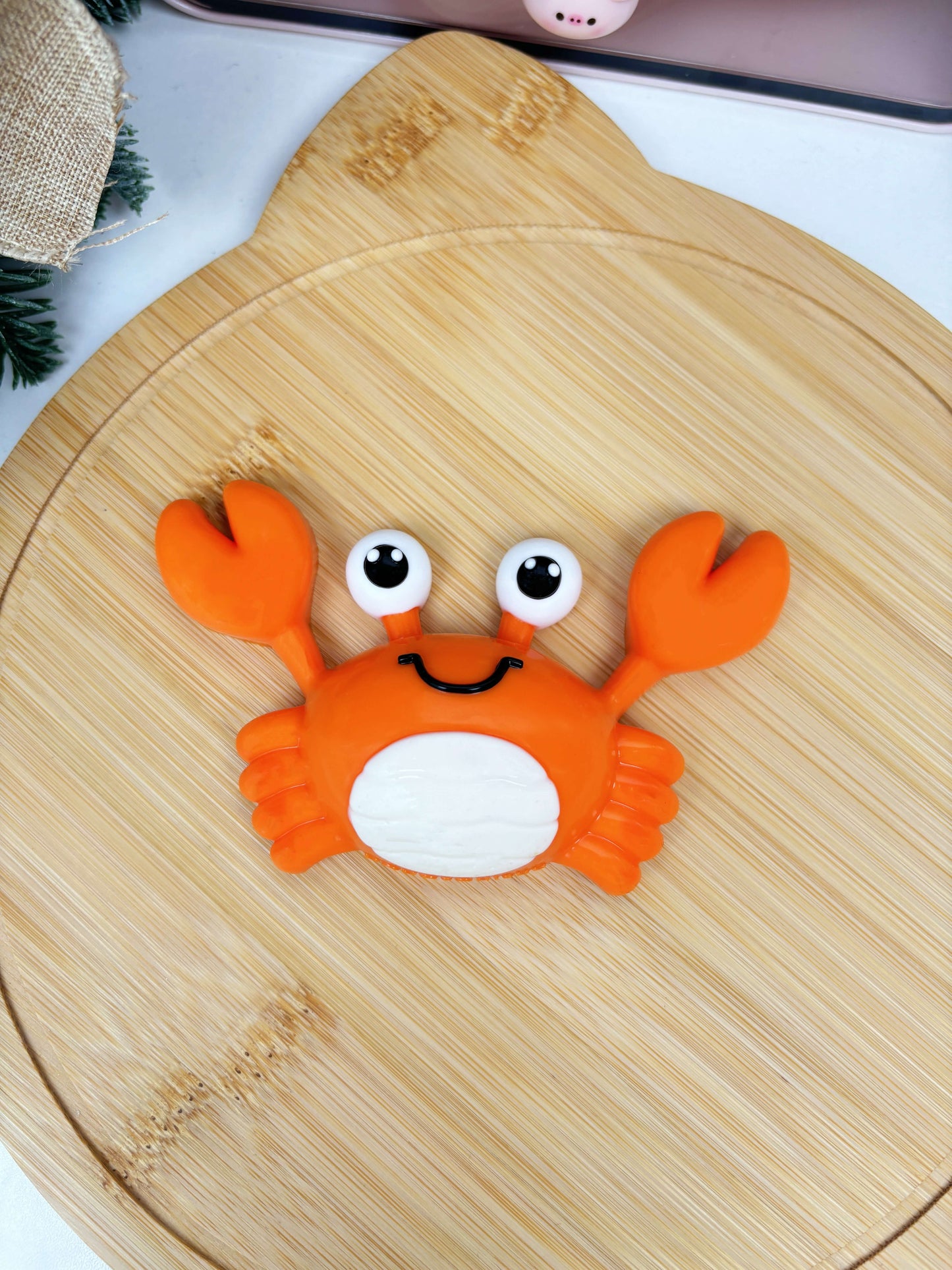 Crab Taba Squishy Toy