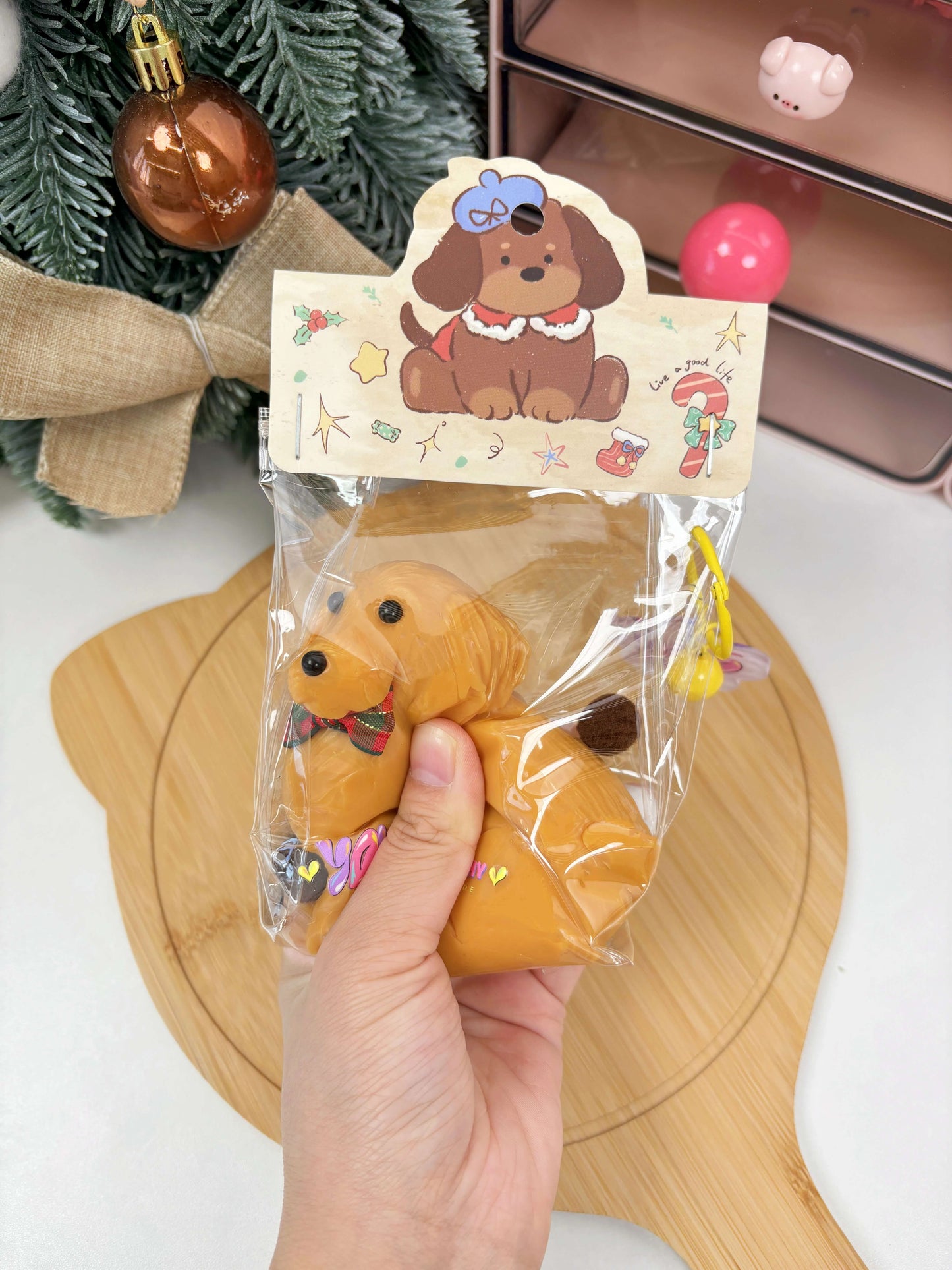 Cute Puppy Taba Squishy Toy