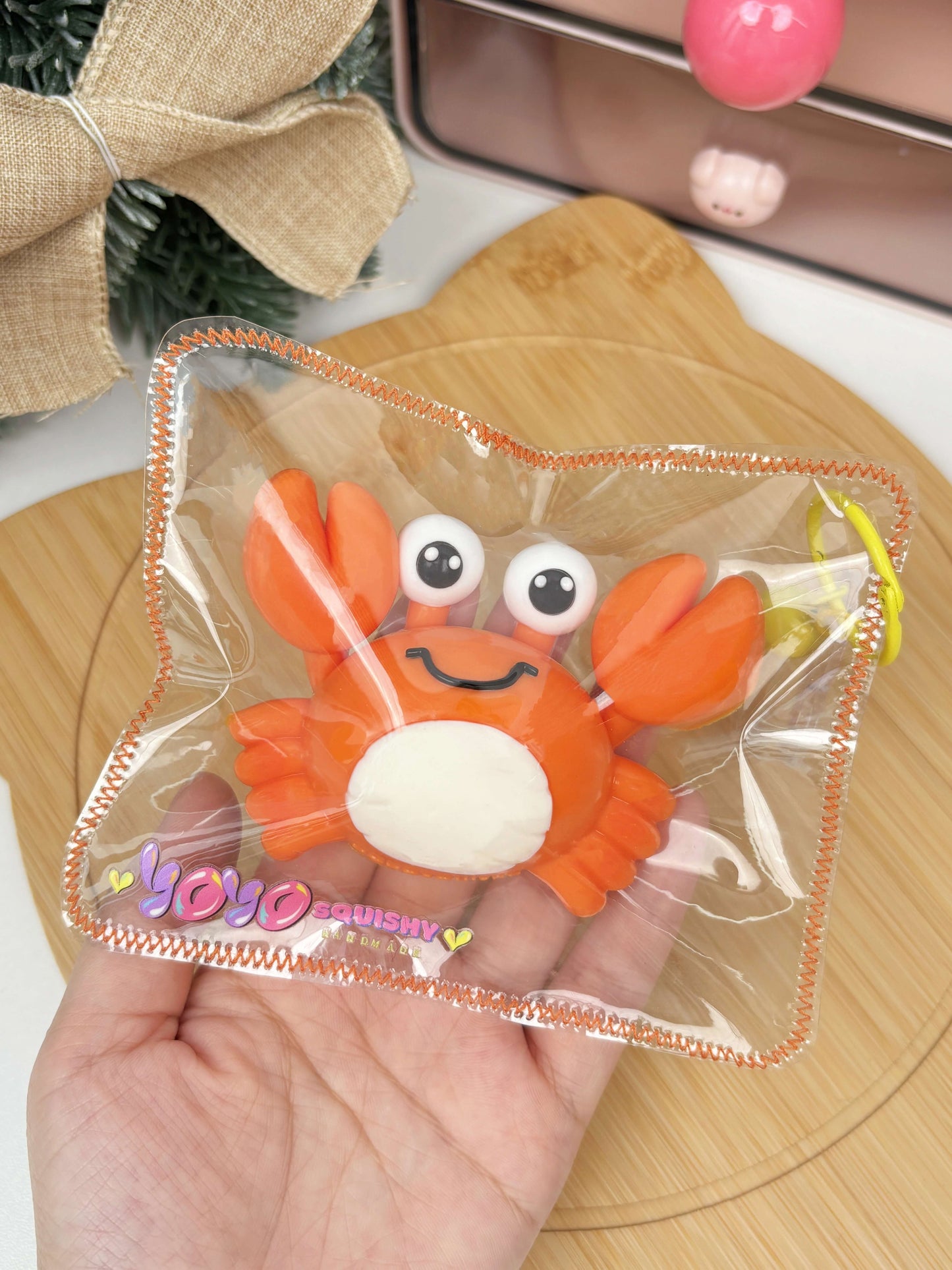 Crab Taba Squishy Toy